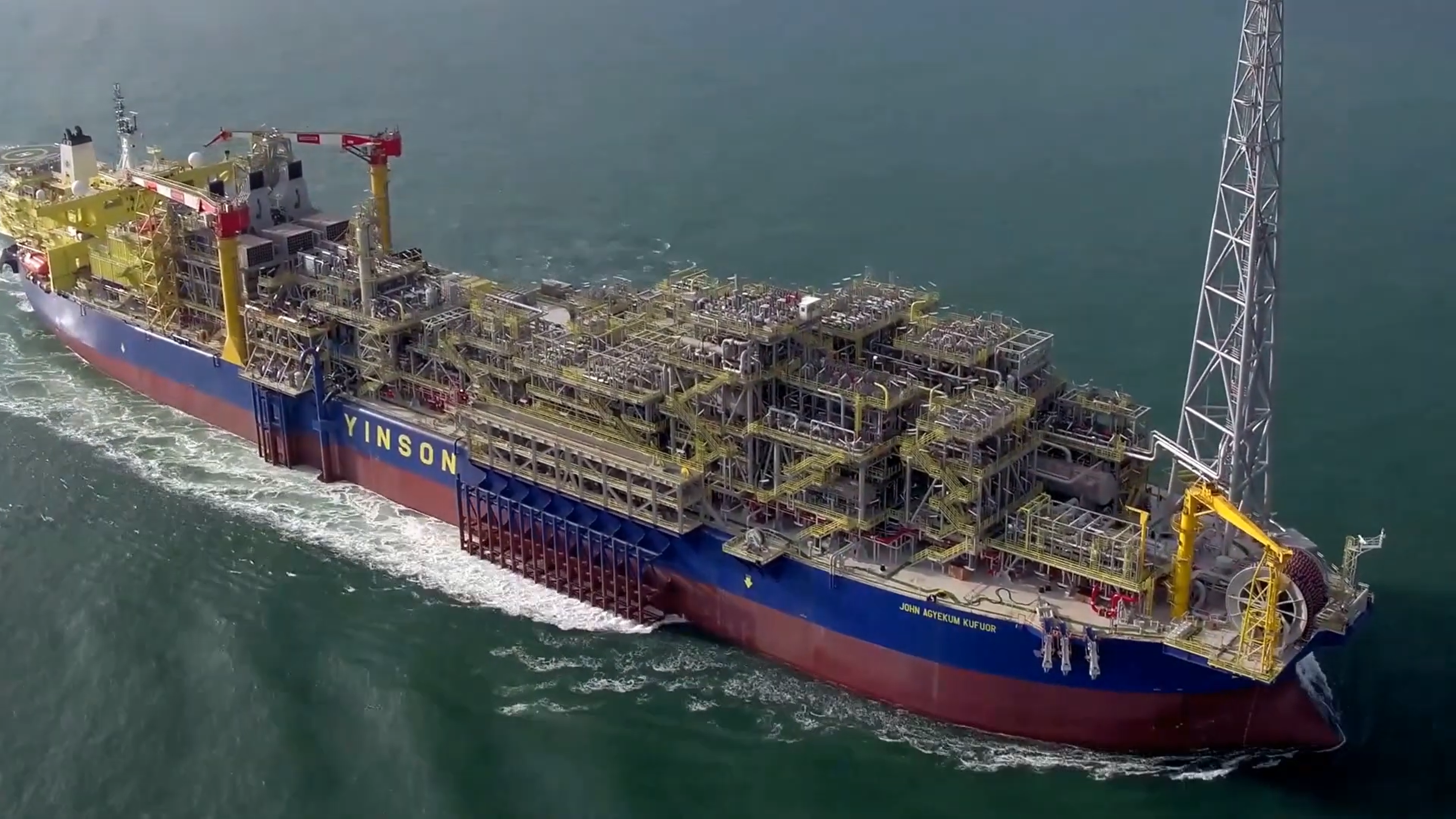 John Agyekum Kufuor FPSO offshore platform photo