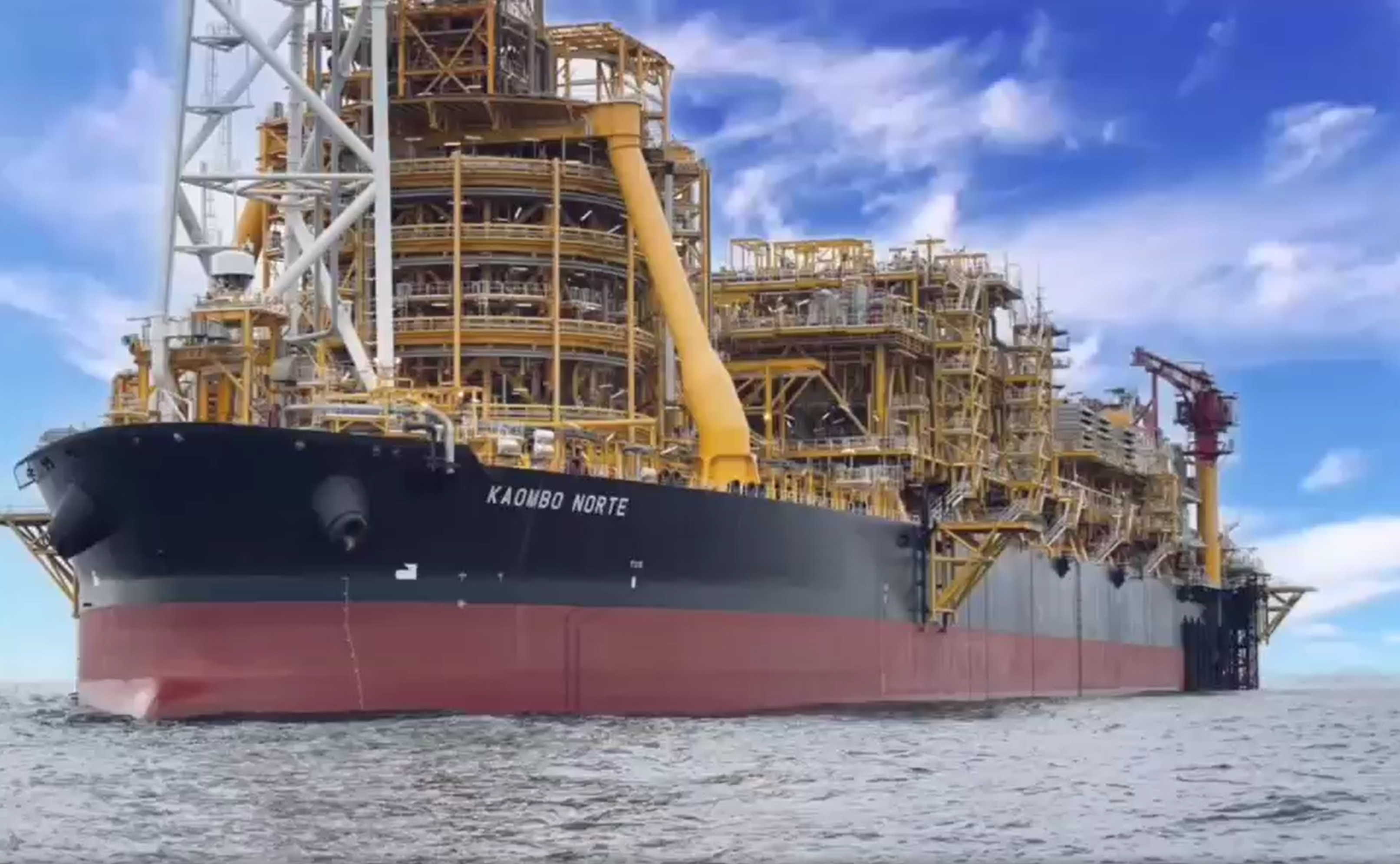 Kaombo Norte FPSO offshore platform photo