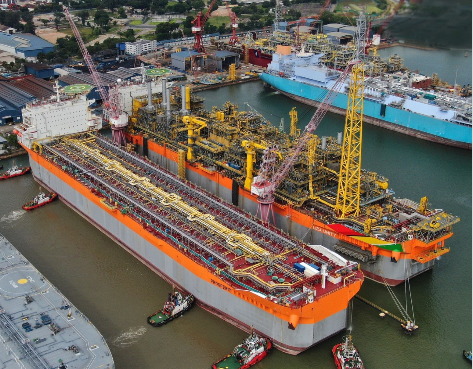 Liza Unity FPSO offshore platform photo