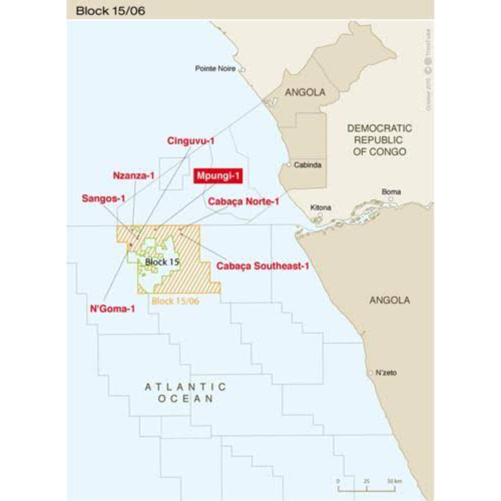 N'Goma FPSO layout