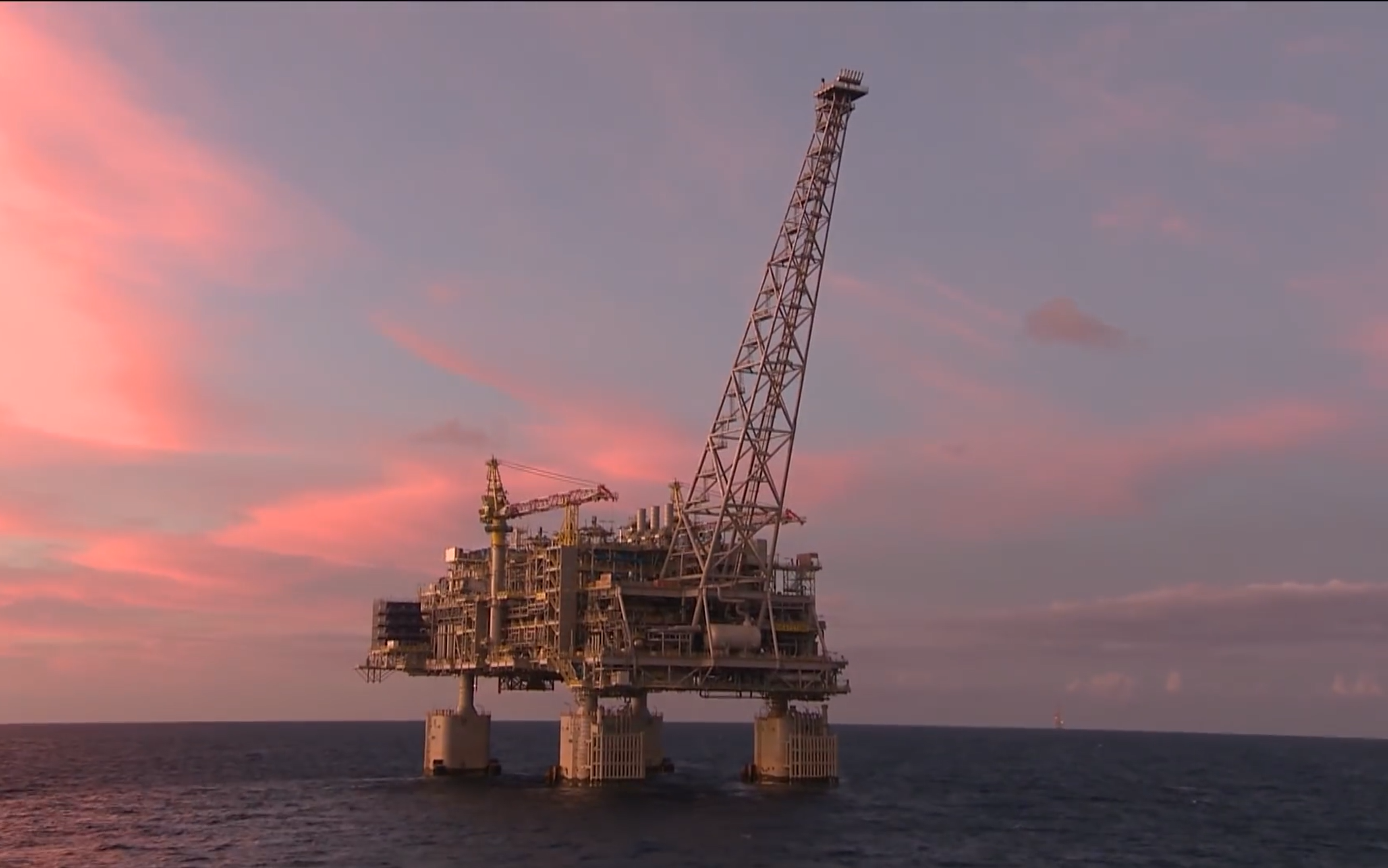 Wheatstone offshore platform photo