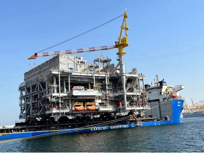 Marjan offshore platform photo