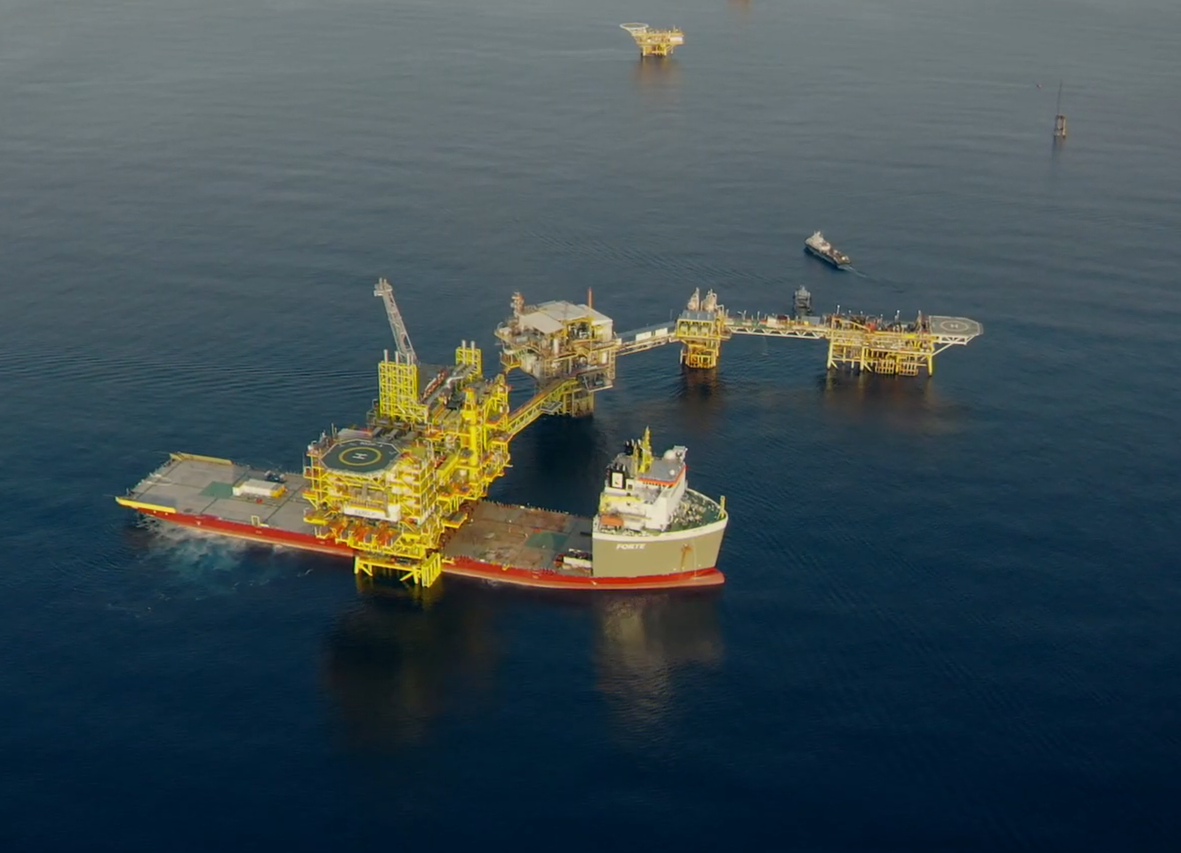 Bokor offshore platform photo