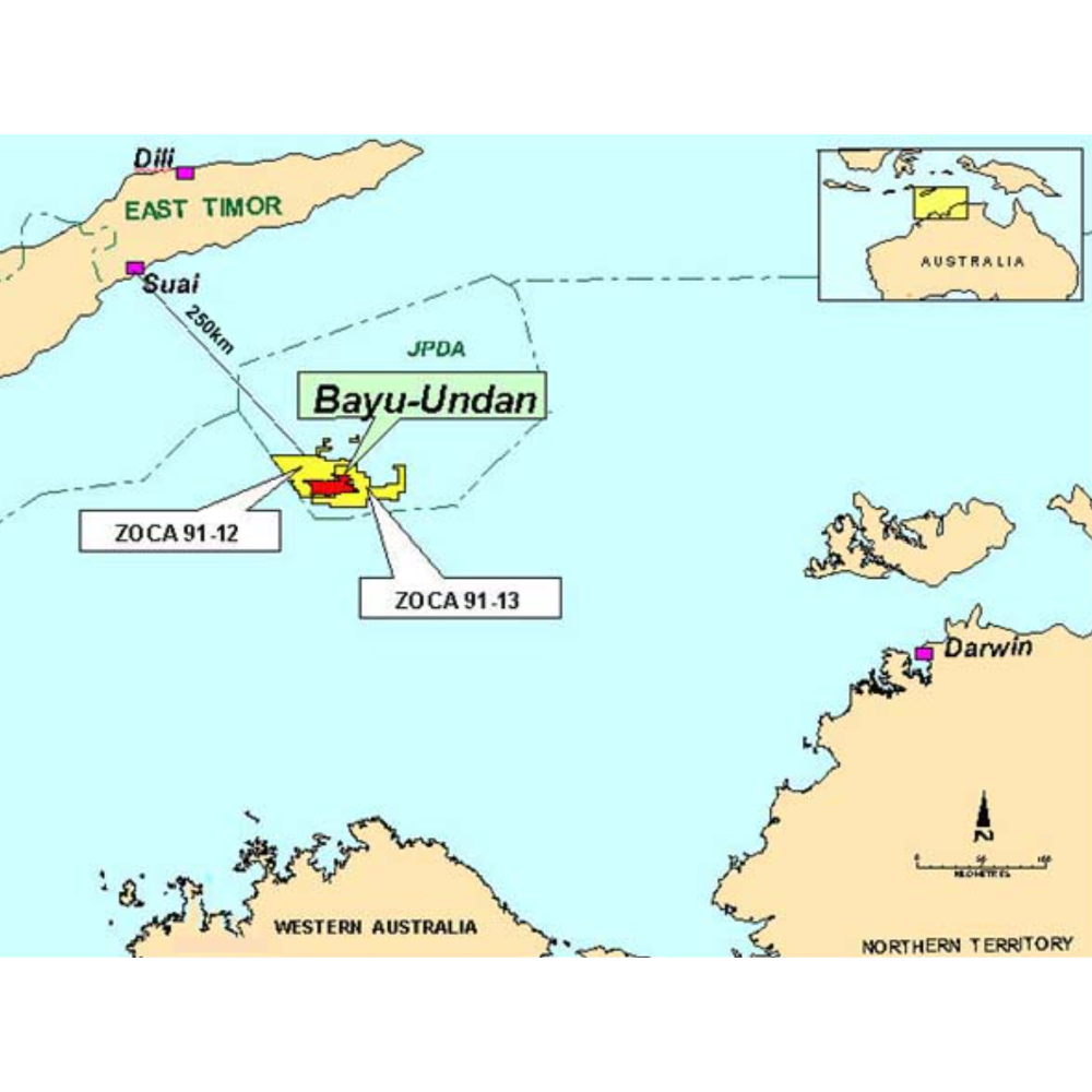 Bayu-Undan layout