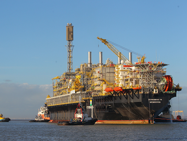 P-76 FPSO offshore platform photo