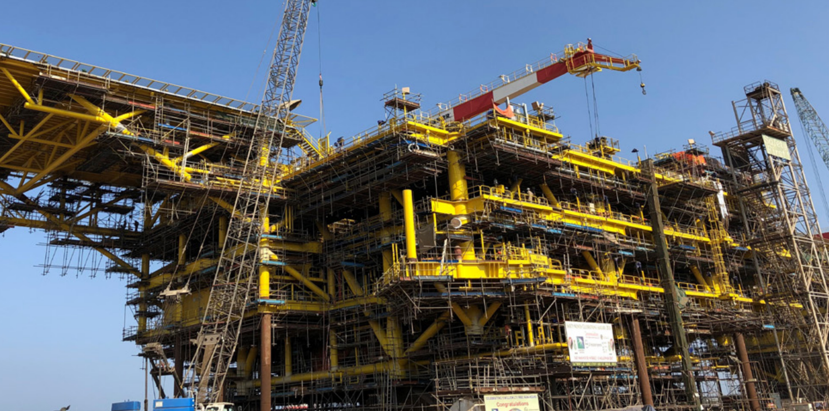 Hasbah offshore platform photo
