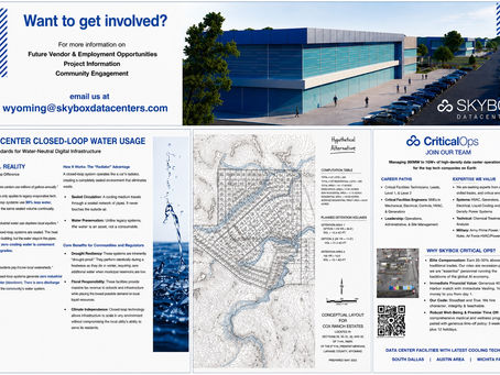 Skybox Data Centers Public Information Meeting Summary