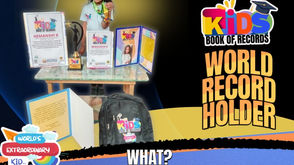 World Record For The Fastest To Explain 10 Questions Related To Science Is 2 Minutes 23 Seconds - By Hemanshi K (Age Category - 5 to 6 Years)