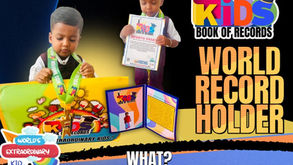 World Record For The Fastest To Identify And Recite 125 Items By A Kid - By Jeevayu Vasav