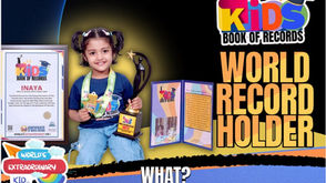 World Record For The Fastest Recitation Of The "Ganesh Aarti" By A Kid Is 30 Seconds - By Inaya