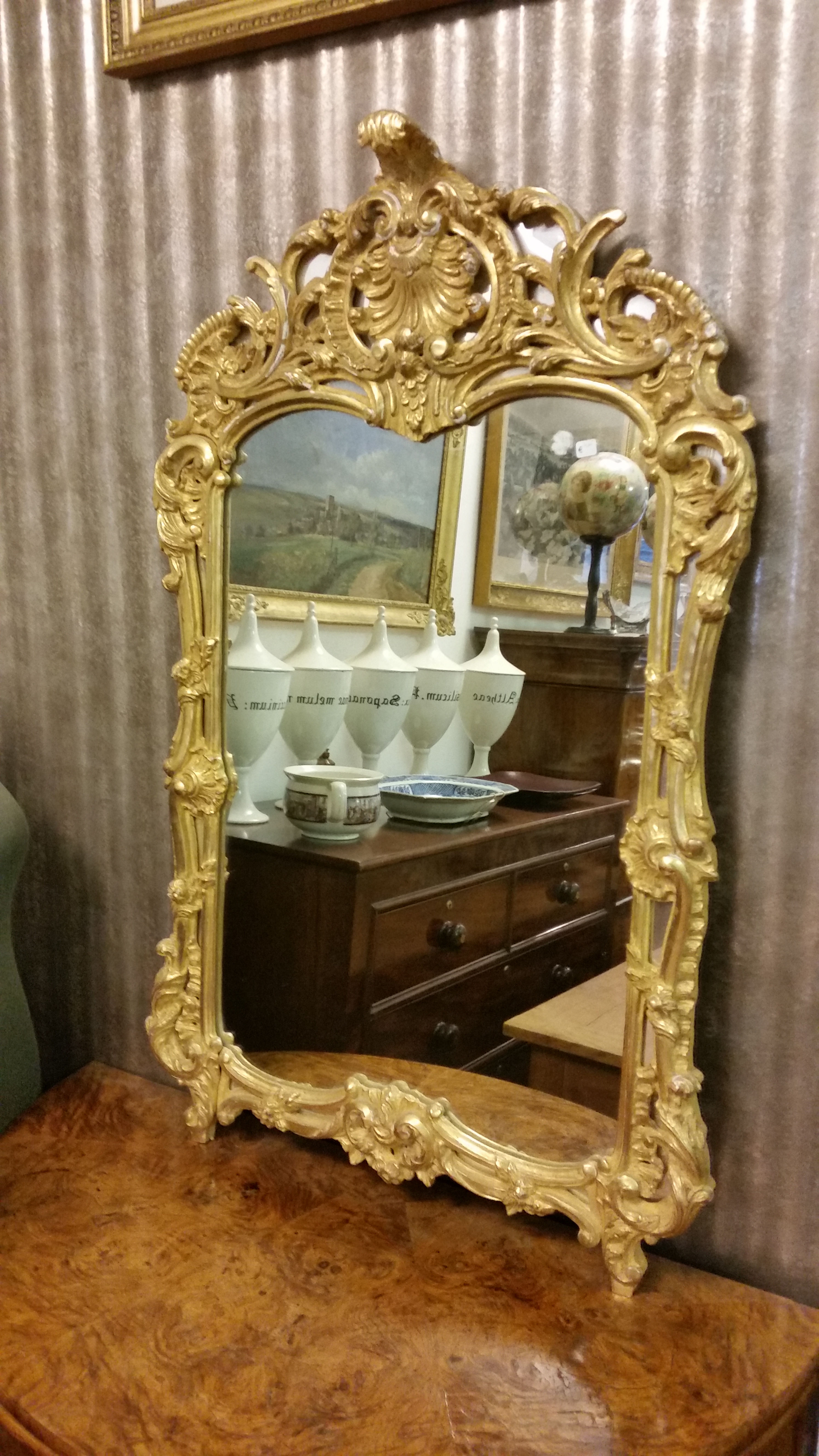 Specchiera in stile Luigi XIV