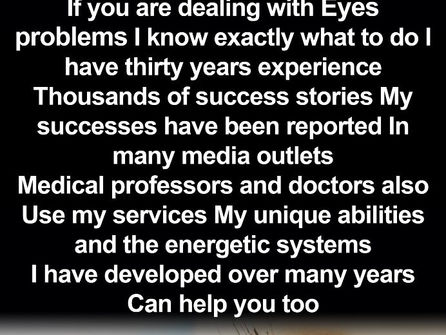 Eye problems Everything that is important to know