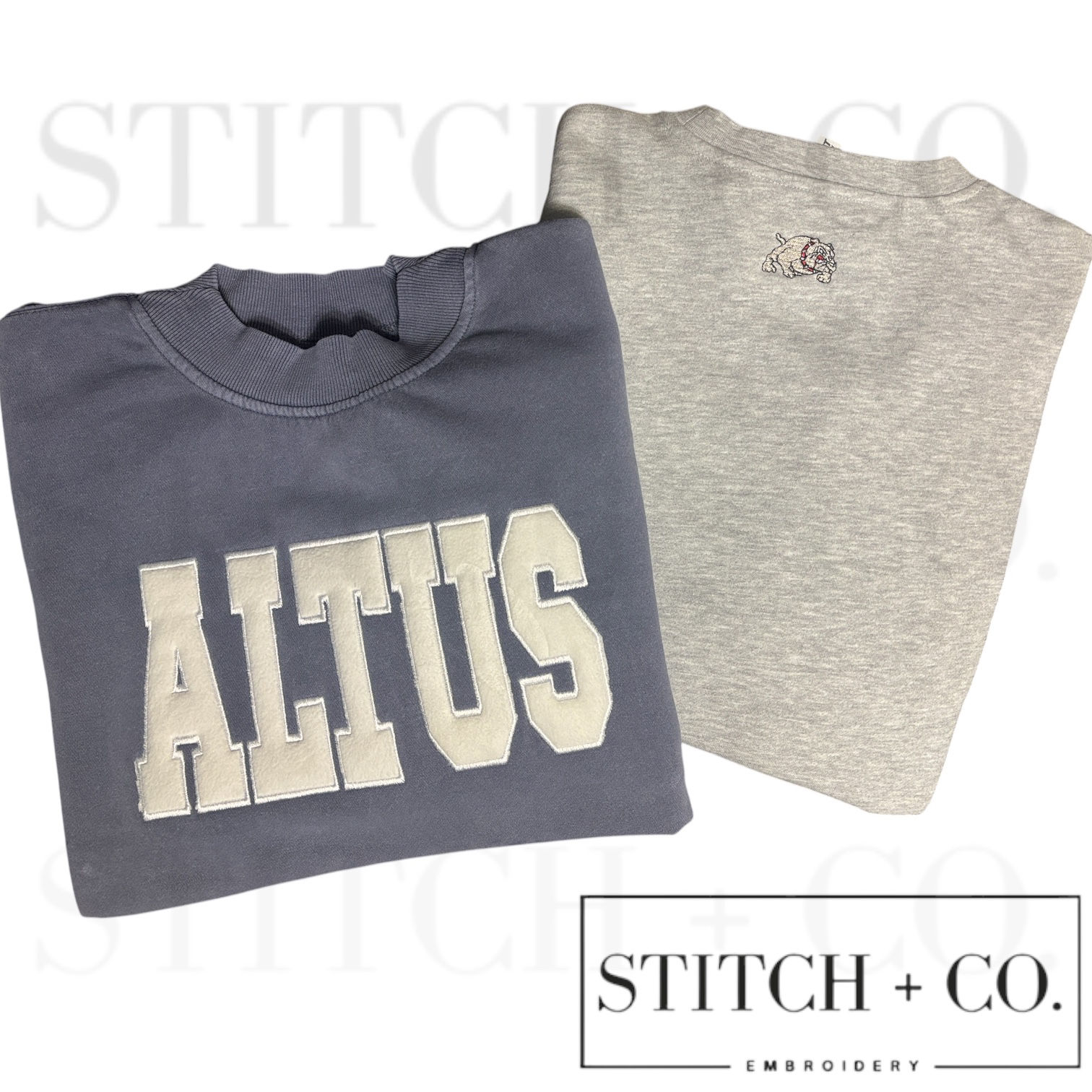 ALTUS appliqué sweatshirt