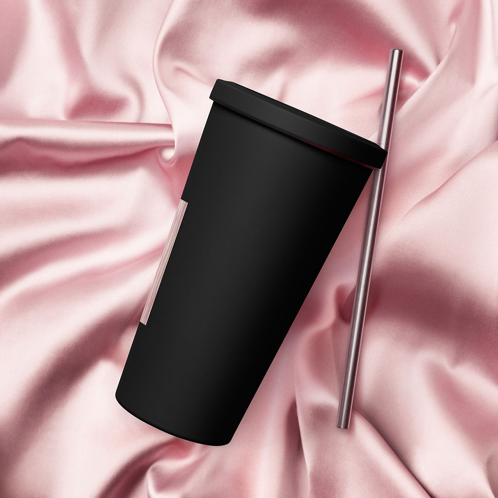 Thumbnail: Insulated tumbler with a straw