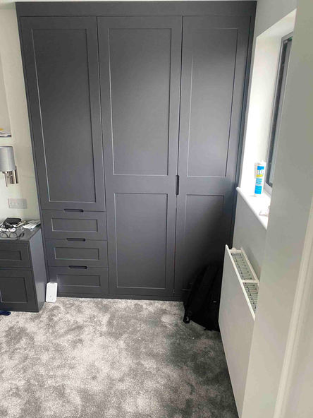 Refurbished dormer rooftop bedroom