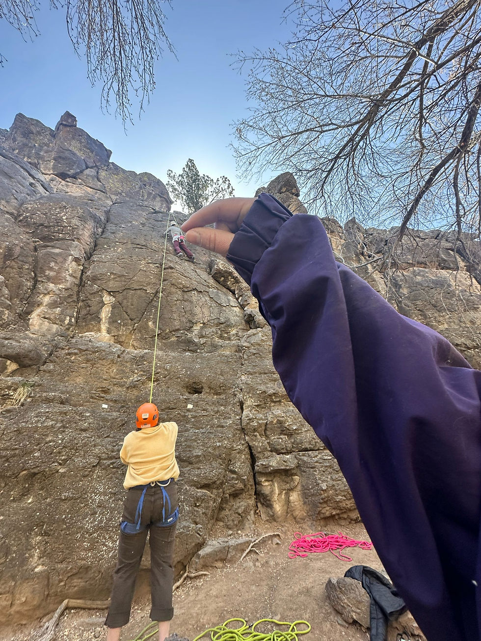 Climbing with WOLI