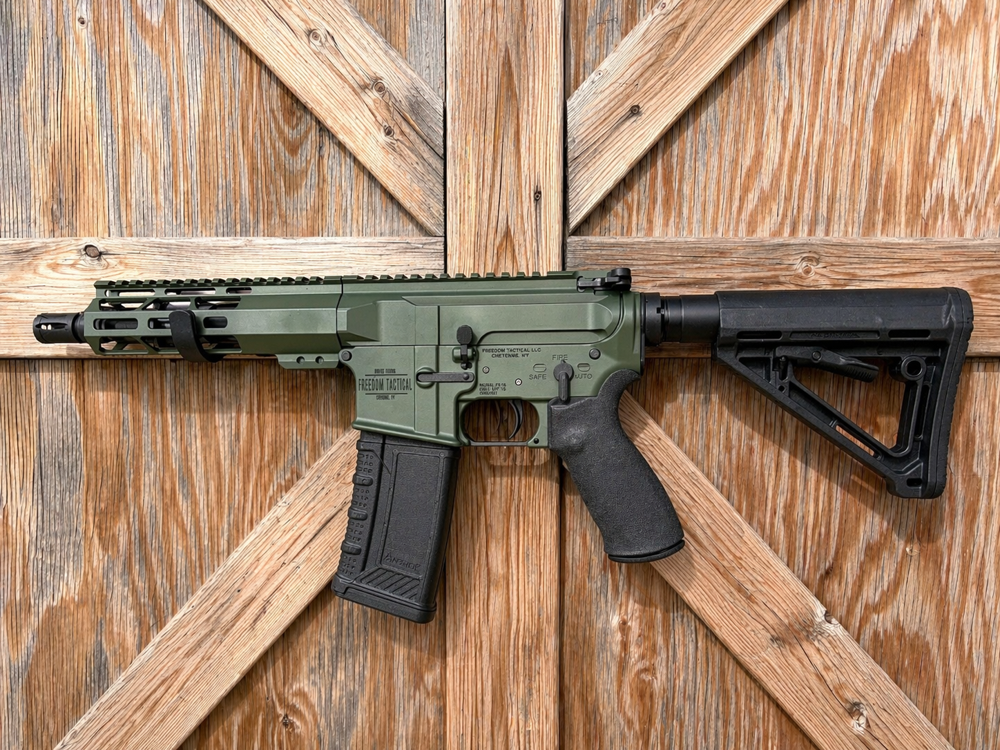 Freedom Tactical firearms "Angry Orange" 300 blackout