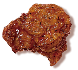 A Piece of Sweet N Spicy Glaze Chicken
