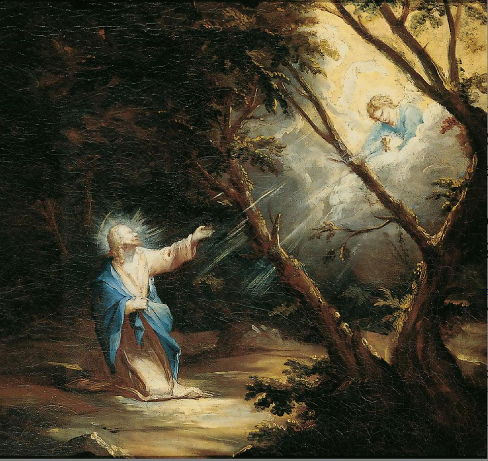 Michael Willmann (1630-1706) - Jesus am Ölberg