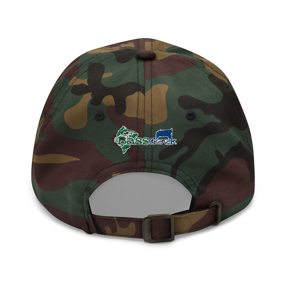Thumbnail: BassGeek BaseBall Logo Hat Front/Back
