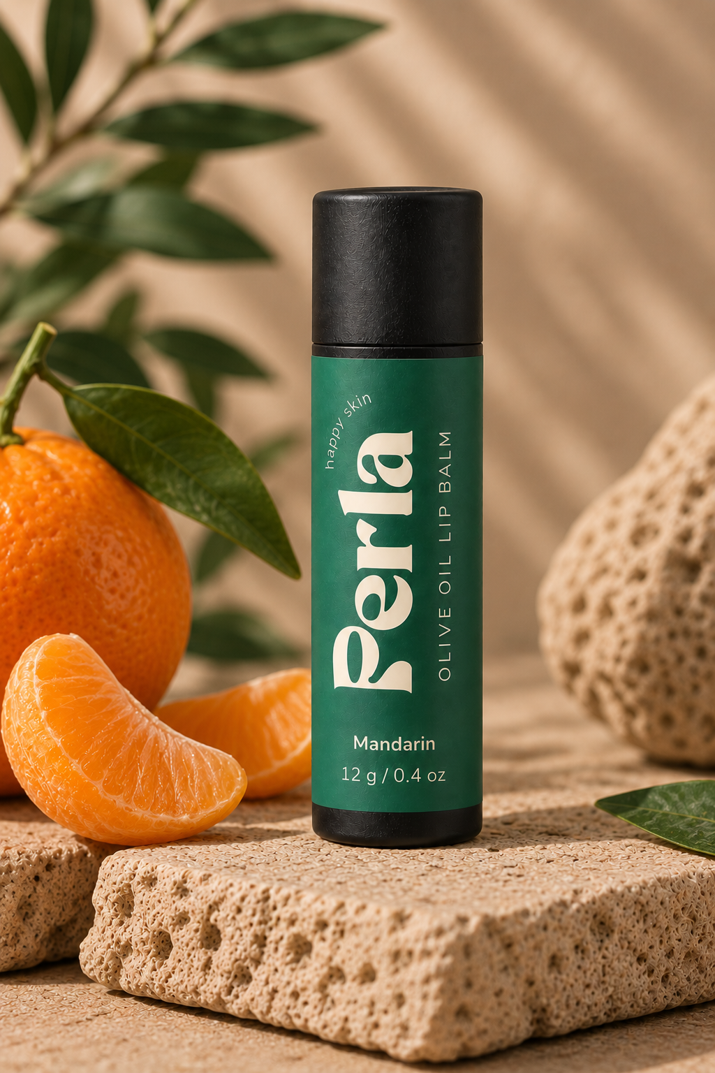 Olive Oil Lip Balm - Mandarin