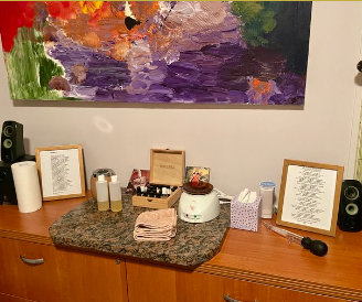 Dr. Gia Lisa Krahne preparing a formula for nasya nasal treatment at NYC Vedic Center.
Photography by Claudia Paul