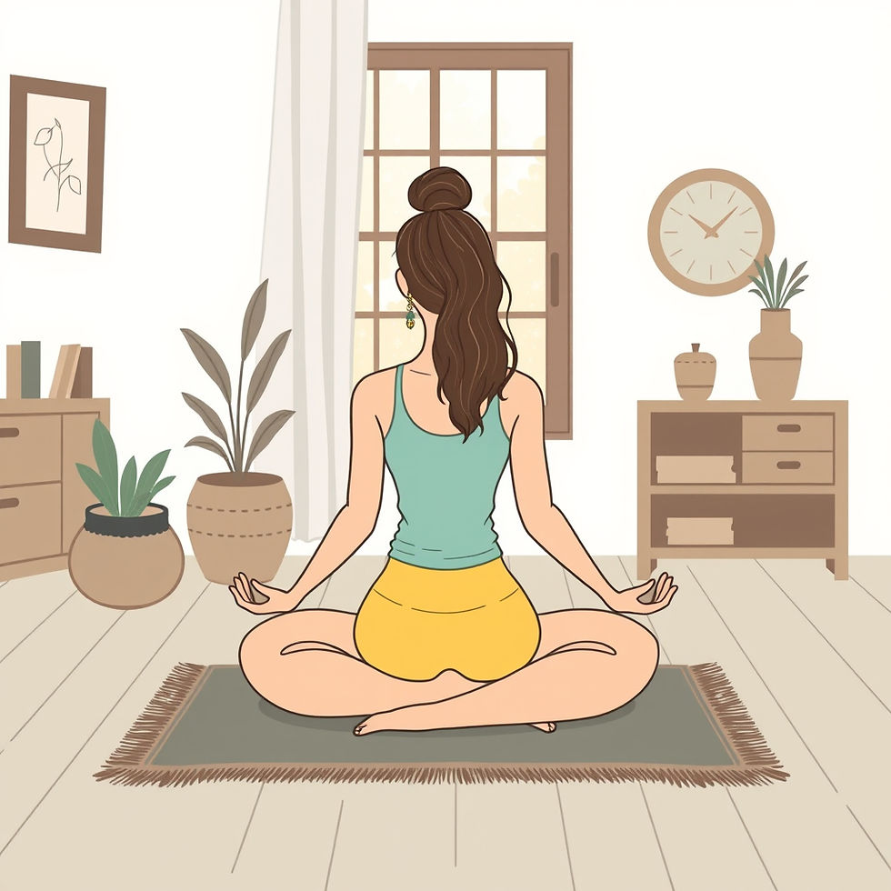 Habitudes saines : allier méditation et routine Pilates