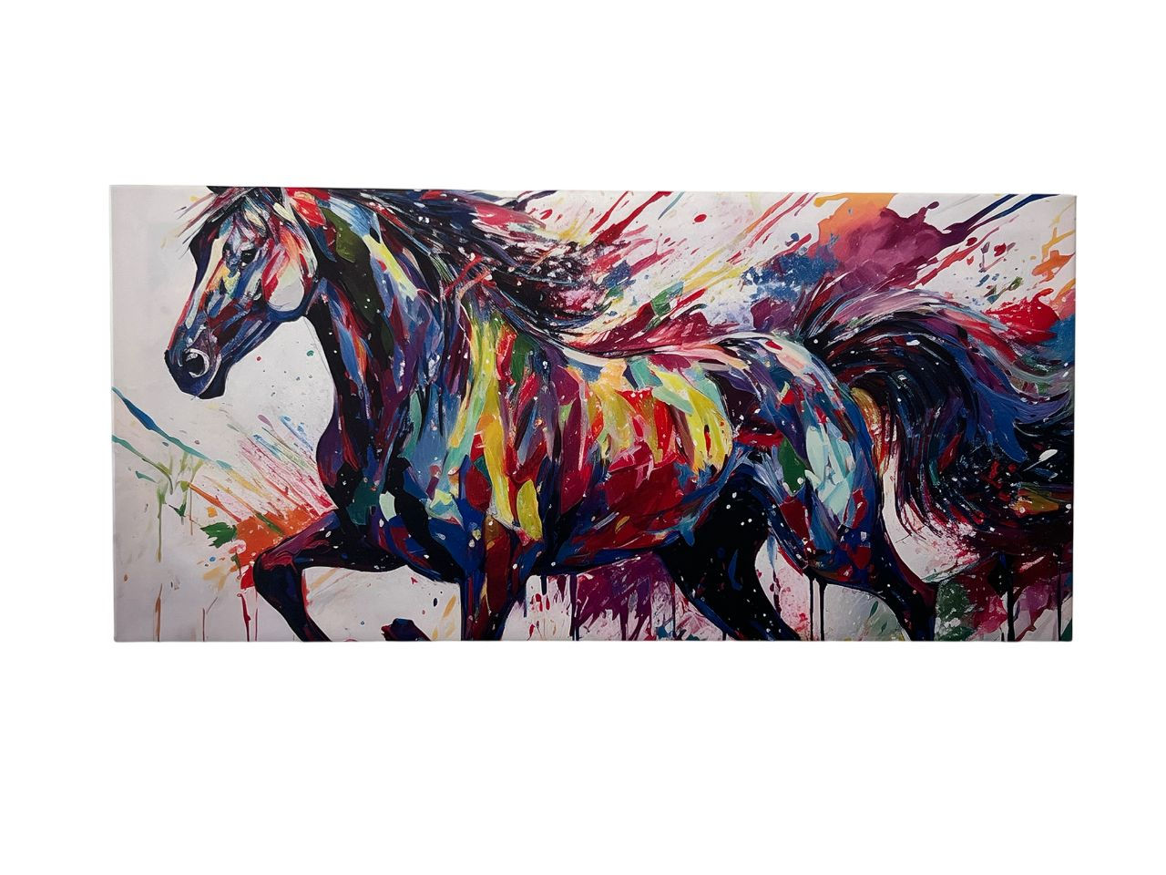 Vibrant horse