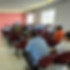 Large group meeting in a room