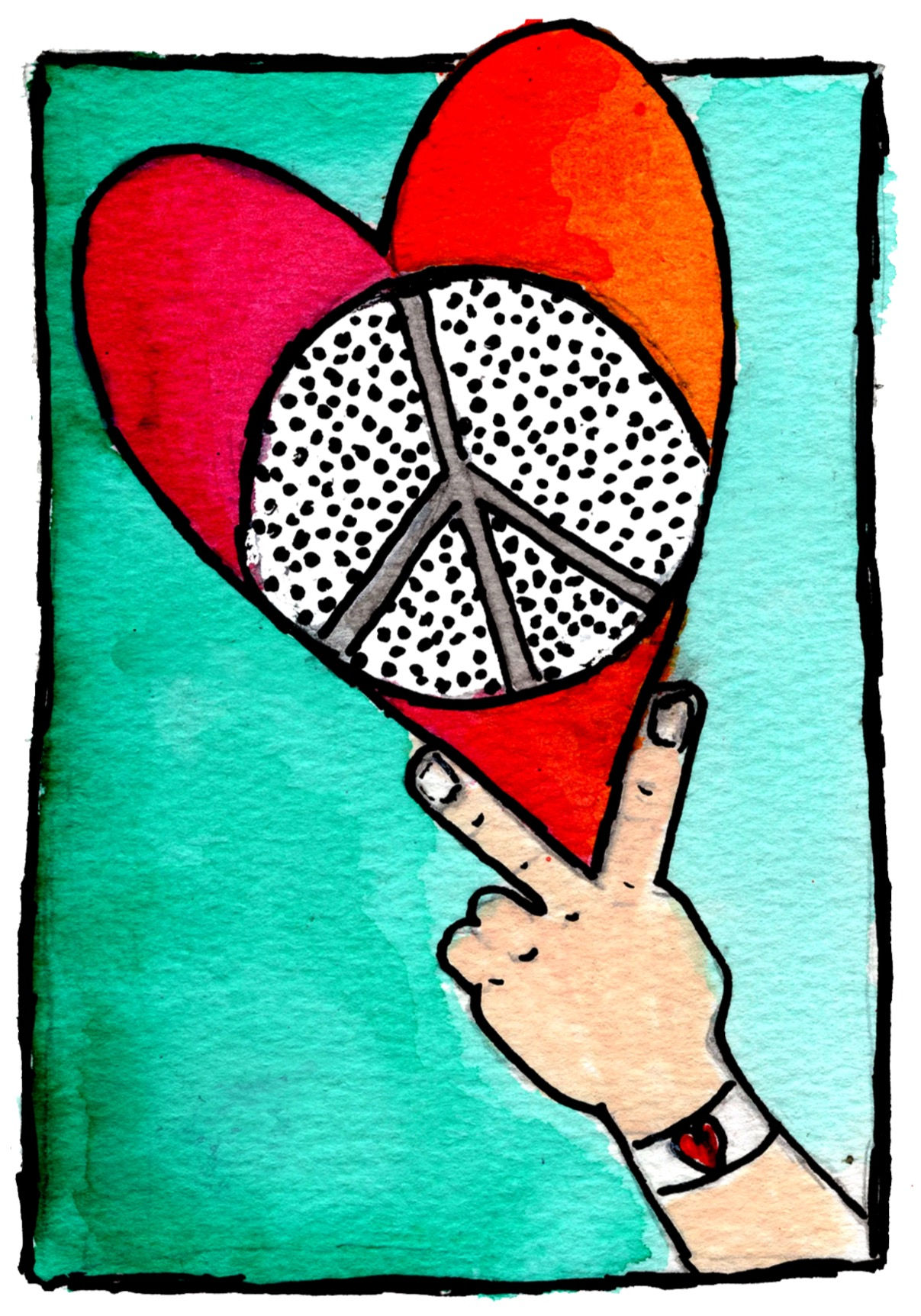 WH 106 LOVE AND PEACE