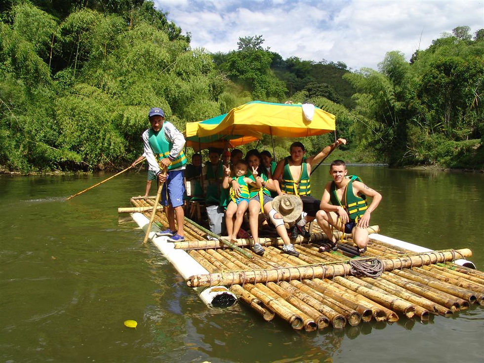 Balsaje rio La Vieja