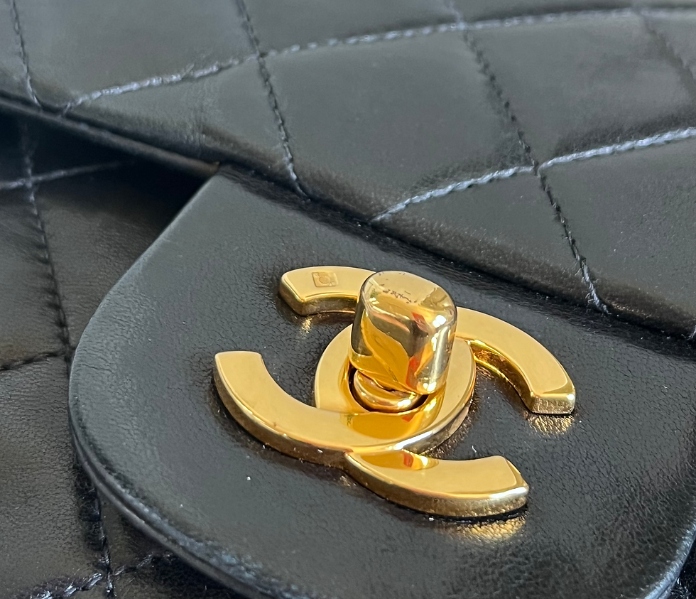 Thumbnail: Chanel Vintage Double Classic Flap Small