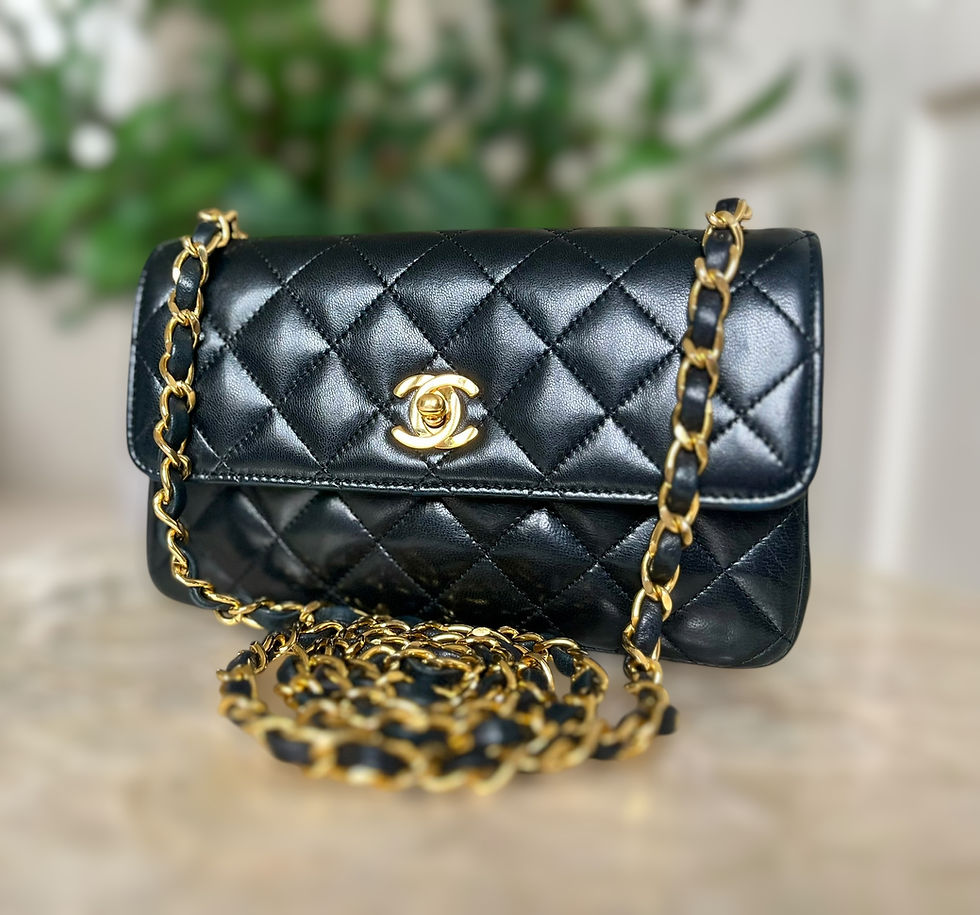 Thumbnail: Chanel Vintage Mini Classic Flap
