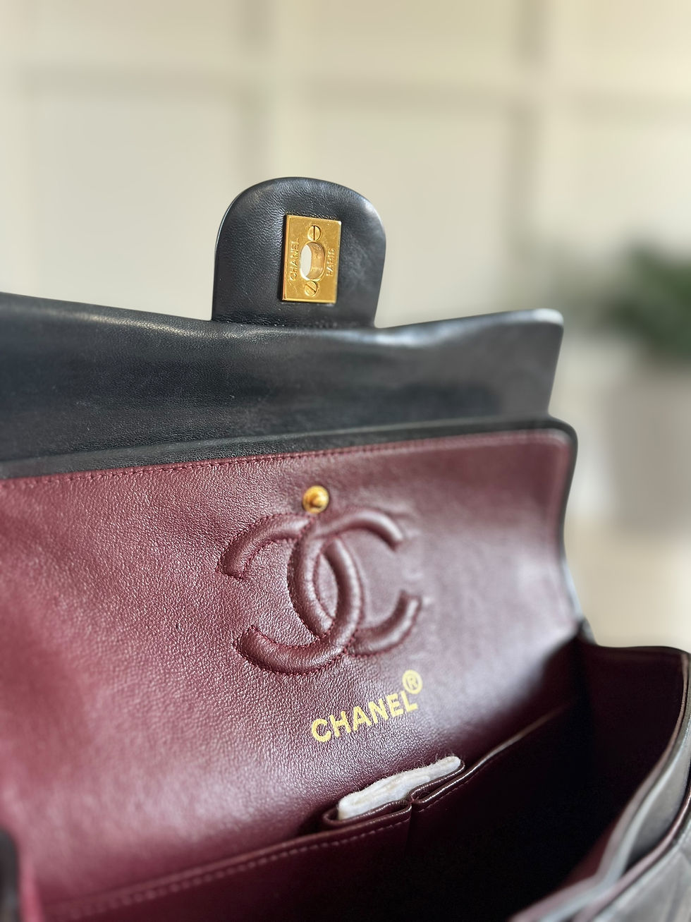 Thumbnail: Chanel Vintage Double Classic Flap Small