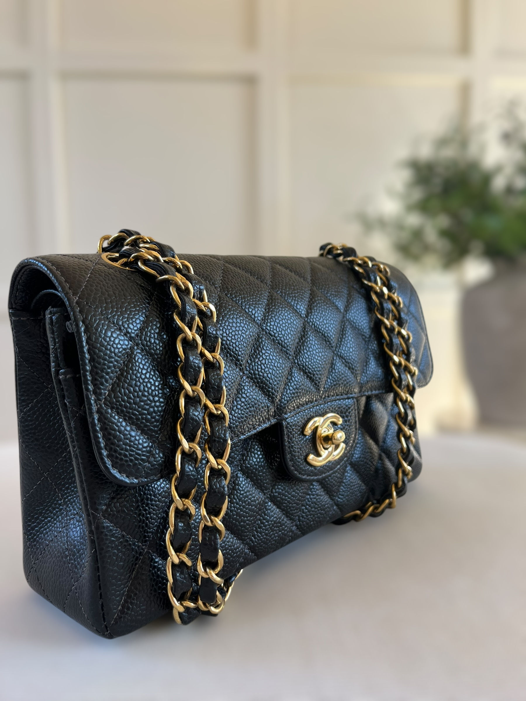 Chanel Caviar Classic Double Flap Small