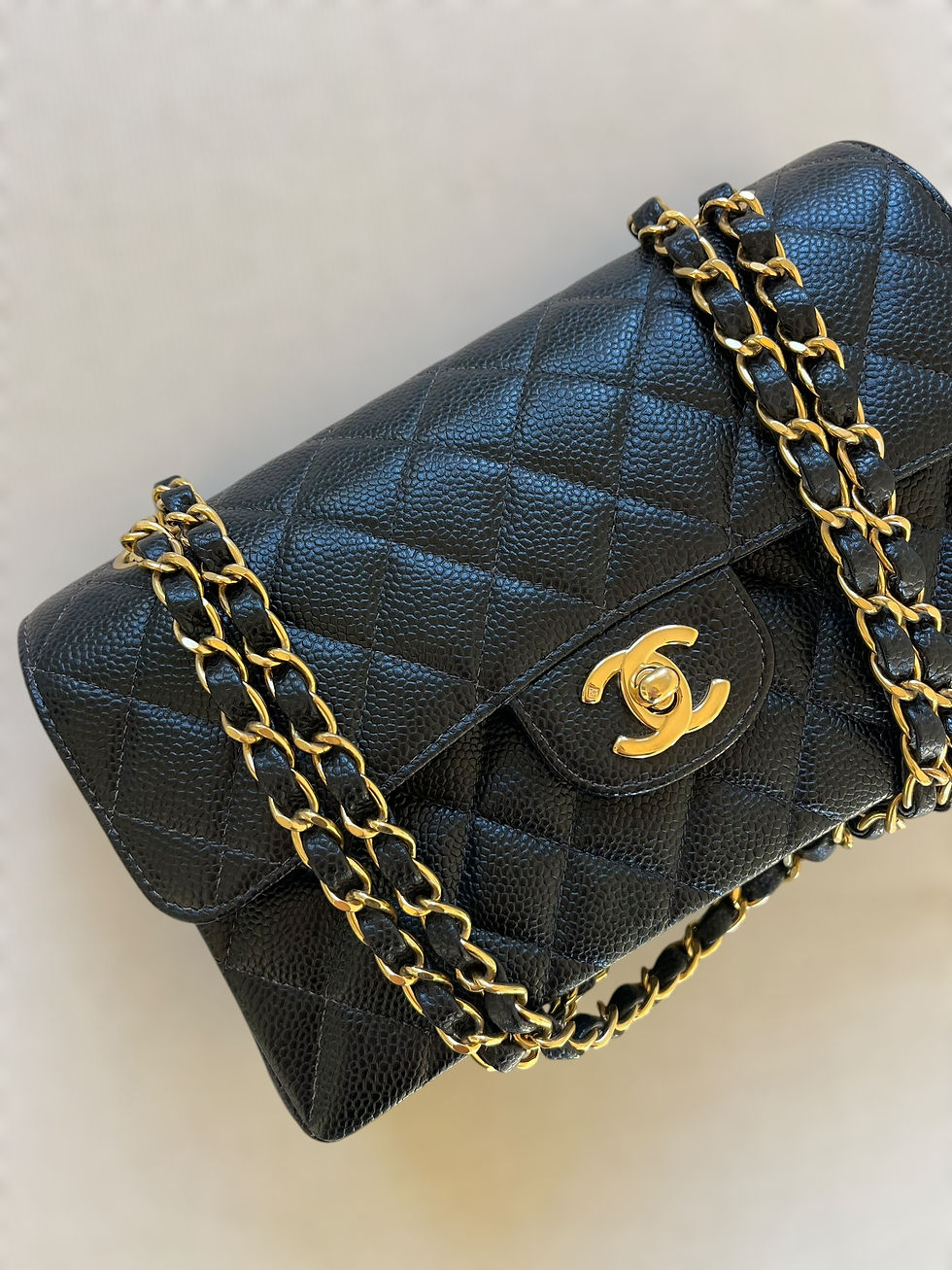 Thumbnail: Chanel Caviar Classic Double Flap Small