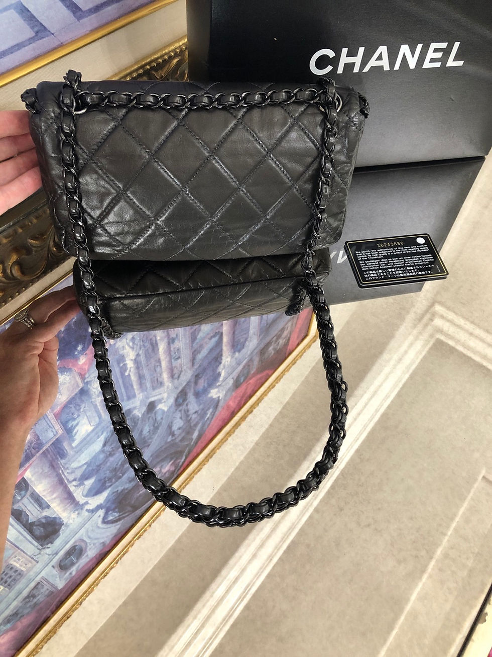 Thumbnail: Chanel Chain Me Flap