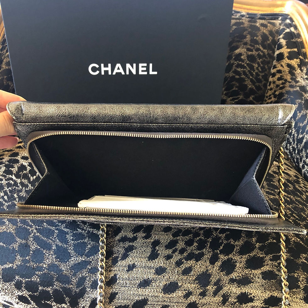 Thumbnail: Chanel Crossbody in Iridescent Silver/Bronze