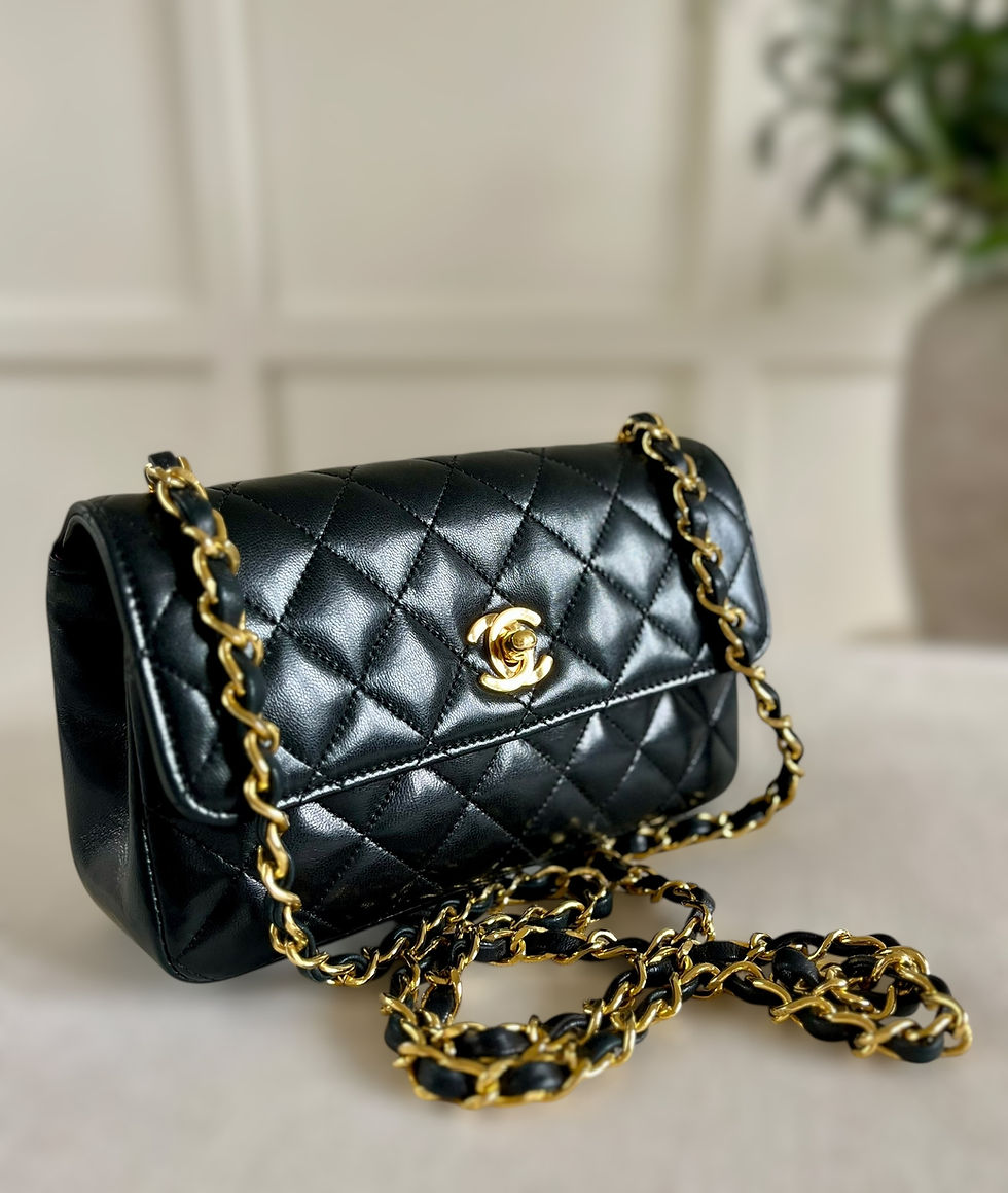 Thumbnail: Chanel Vintage Mini Classic Flap