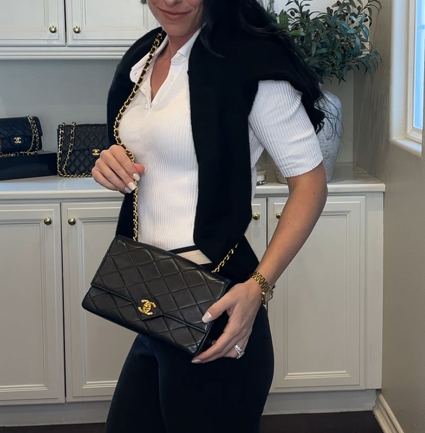 Thumbnail: Chanel Beak-Tip Flap Bag