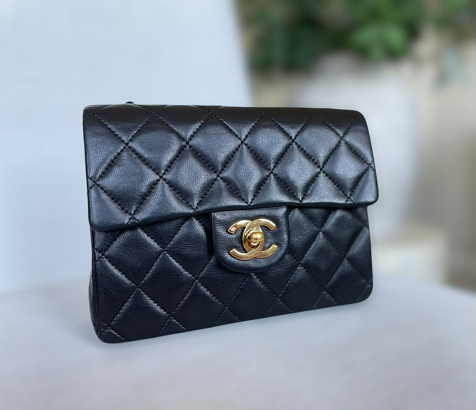 Thumbnail: Chanel Vintage Mini Classic Flap