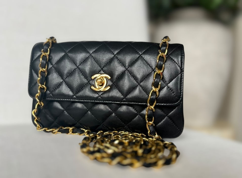 Thumbnail: Chanel Vintage Mini Classic Flap