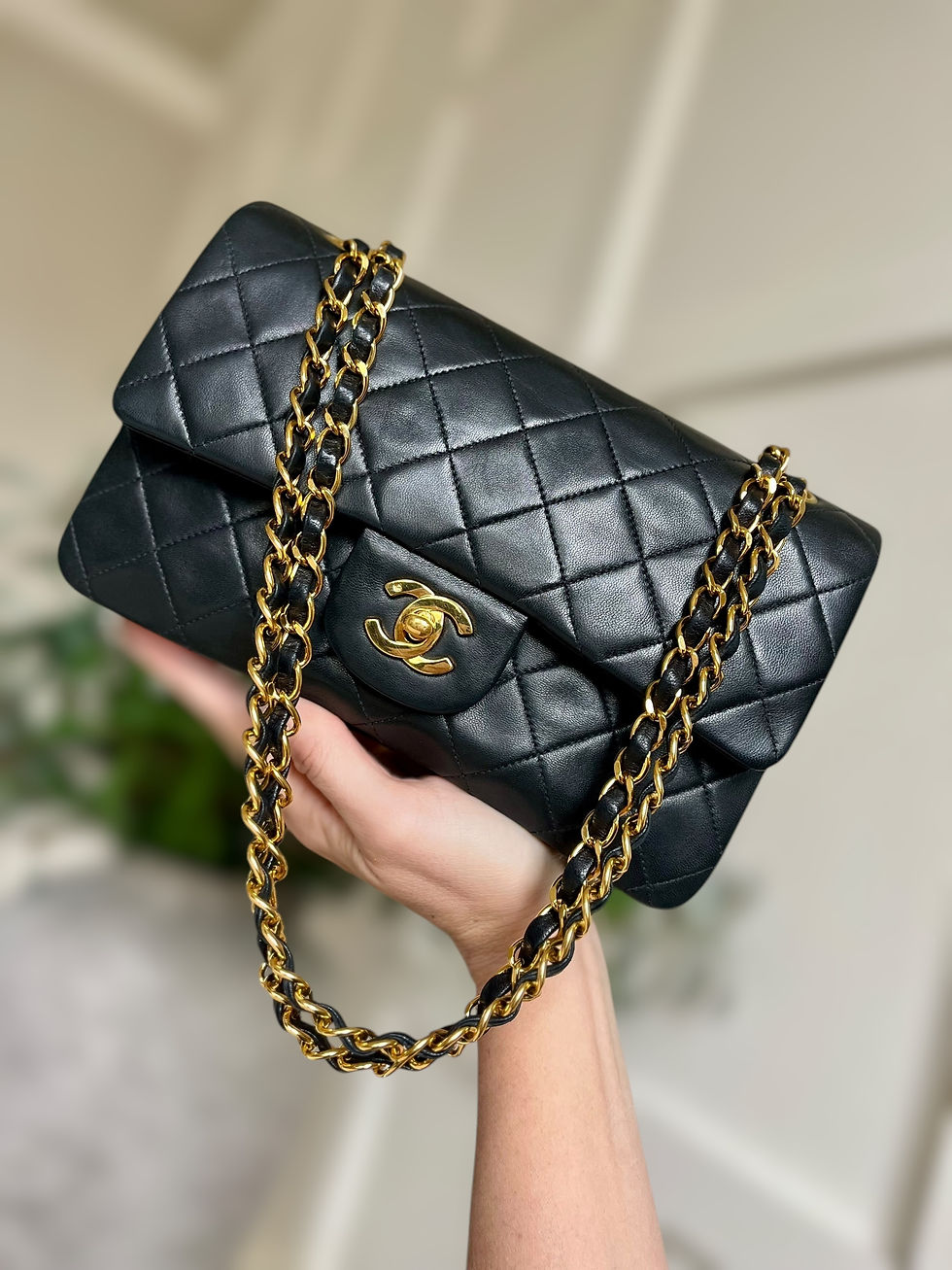 Chanel Vintage Double Classic Flap Small