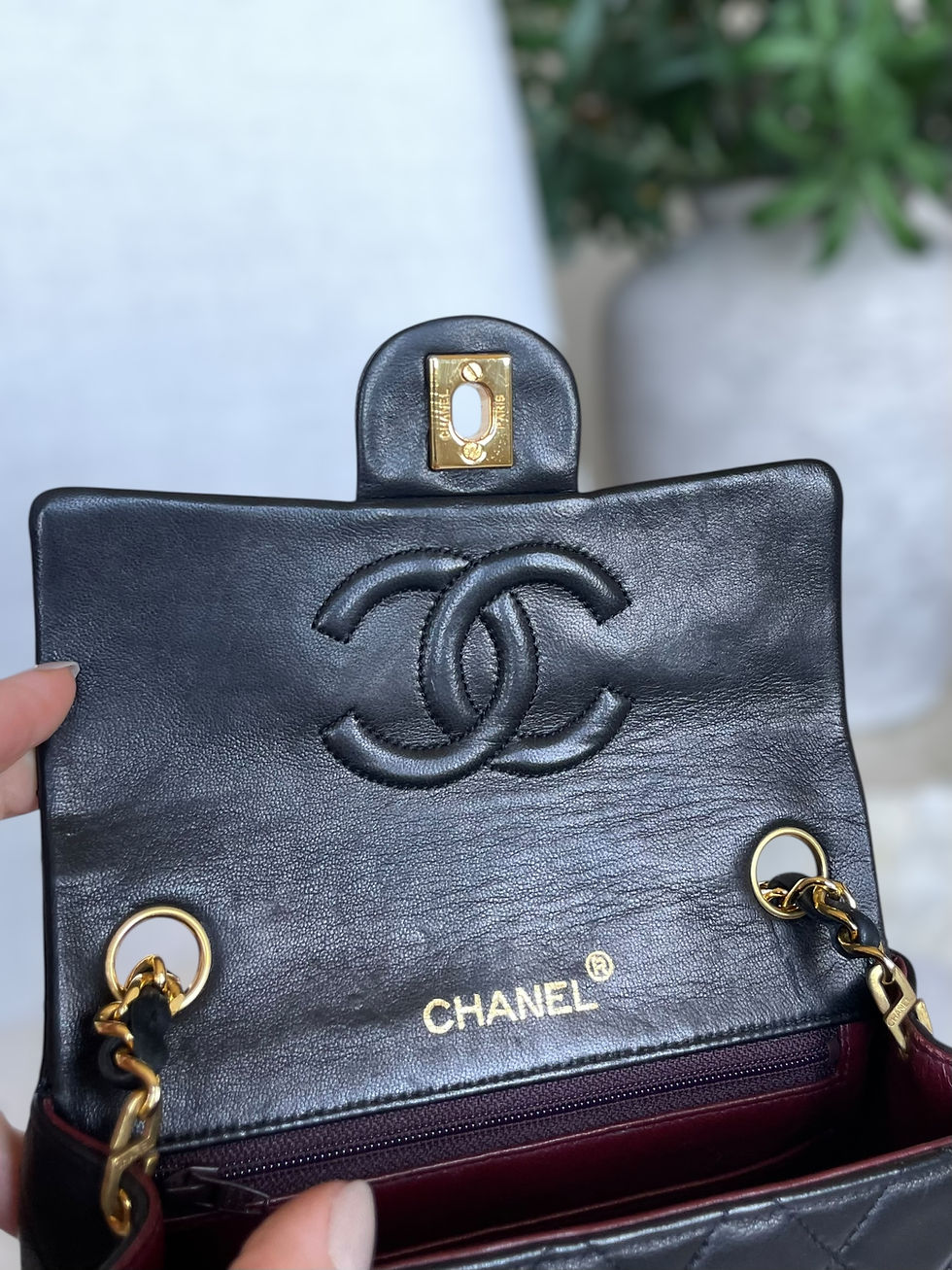 Thumbnail: Chanel Vintage Mini Classic Flap