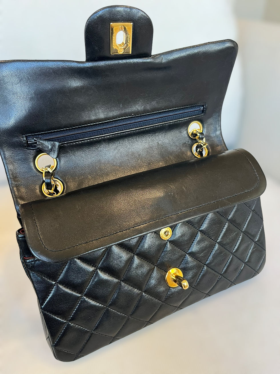 Thumbnail: CHANEL Vintage Double Flap Small