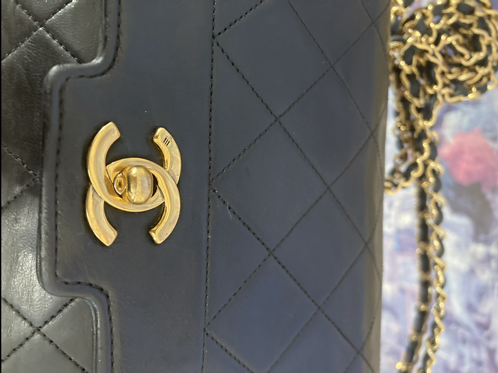 Thumbnail: CHANEL Vintage Diana Square Flap Bag