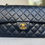 Thumbnail: CHANEL Midnight Blue Classic Flap Small Series 0
