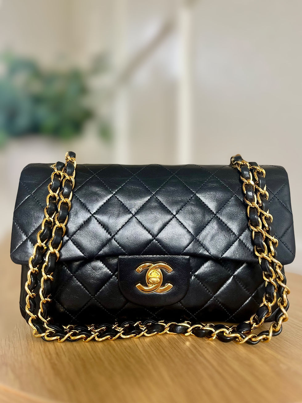 Thumbnail: Chanel Double Classic Flap Size Small