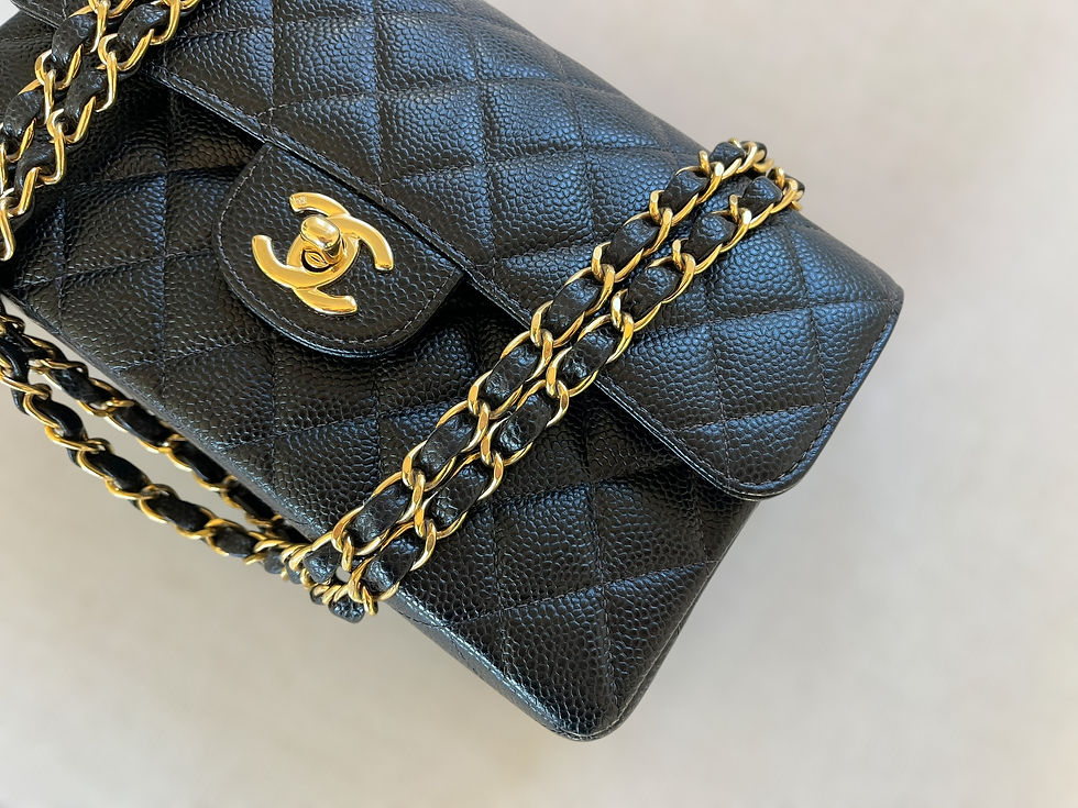 Thumbnail: Chanel Caviar Classic Double Flap Small