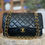 Thumbnail: Chanel Double Classic Flap Size Medium
